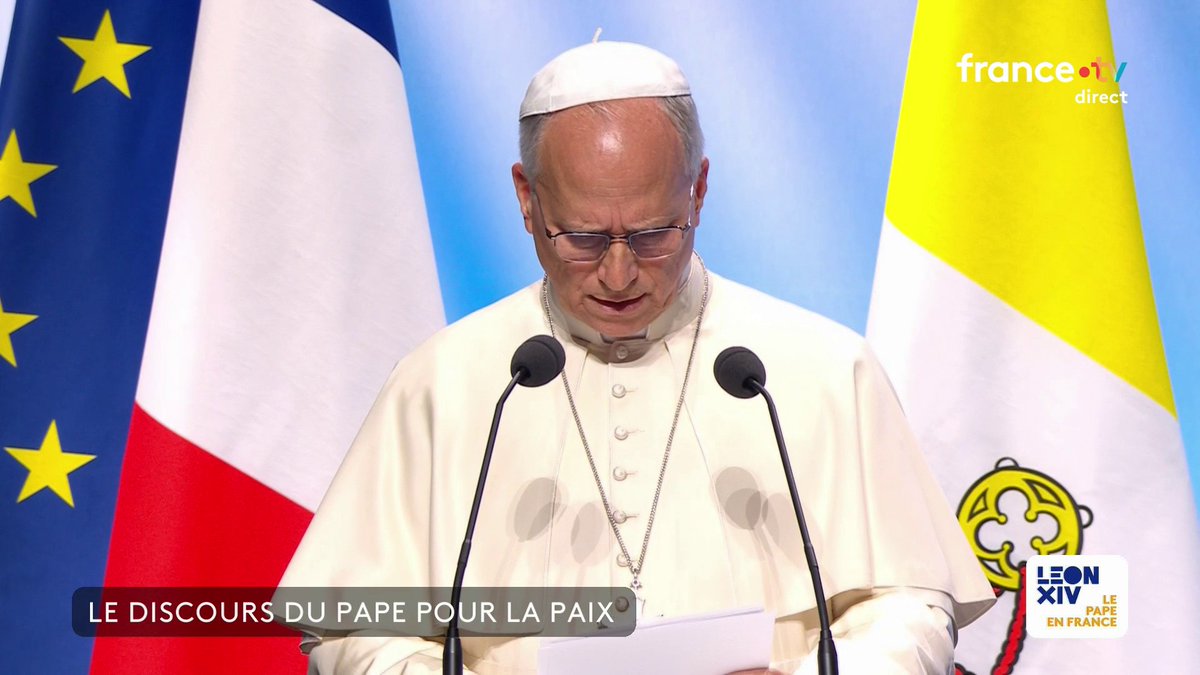 🔴 🗣"La civilisation européenne est, en effet, aussi le fruit de rencontres séculaires, même si celles-ci n'ont pas toujours été faciles. Il suffit de penser à la présence de la culture arabe dans la péninsule ibérique", affirme Léon XIV qui définit sa vision de l'Europe.
