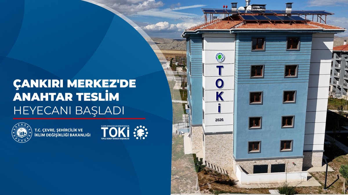 🏘️ Çankırı Merkez Aşağıpelitözü Mahallesi 2. Etap'ta 4️⃣7️⃣5️⃣ sosyal konut inşa ettik. 🗓️ 1️⃣8️⃣ Eylül - 3️⃣0️⃣ Ekim 2️⃣0️⃣2️⃣6️⃣ tarihleri arasındaki teslim süreciyle birlikte hak sahipleri yeni ve güvenli yuvalarına kavuşuyor. 🏕️ Dinlenme Alanları 🏃🏻 Spor Alanları 🛝 Çocuk Oyun Alanları 🌳 Yeşil Alanlar 🕌 Cami 🏢 Dükkan 🅿️ Açık Otopark 👨👩👧👦 Hak sahibi vatandaşlarımıza yeni yuvalarında huzurlu, sağlıklı ve mutlu bir yaşam dileriz. 📌 Teslim programı için👇