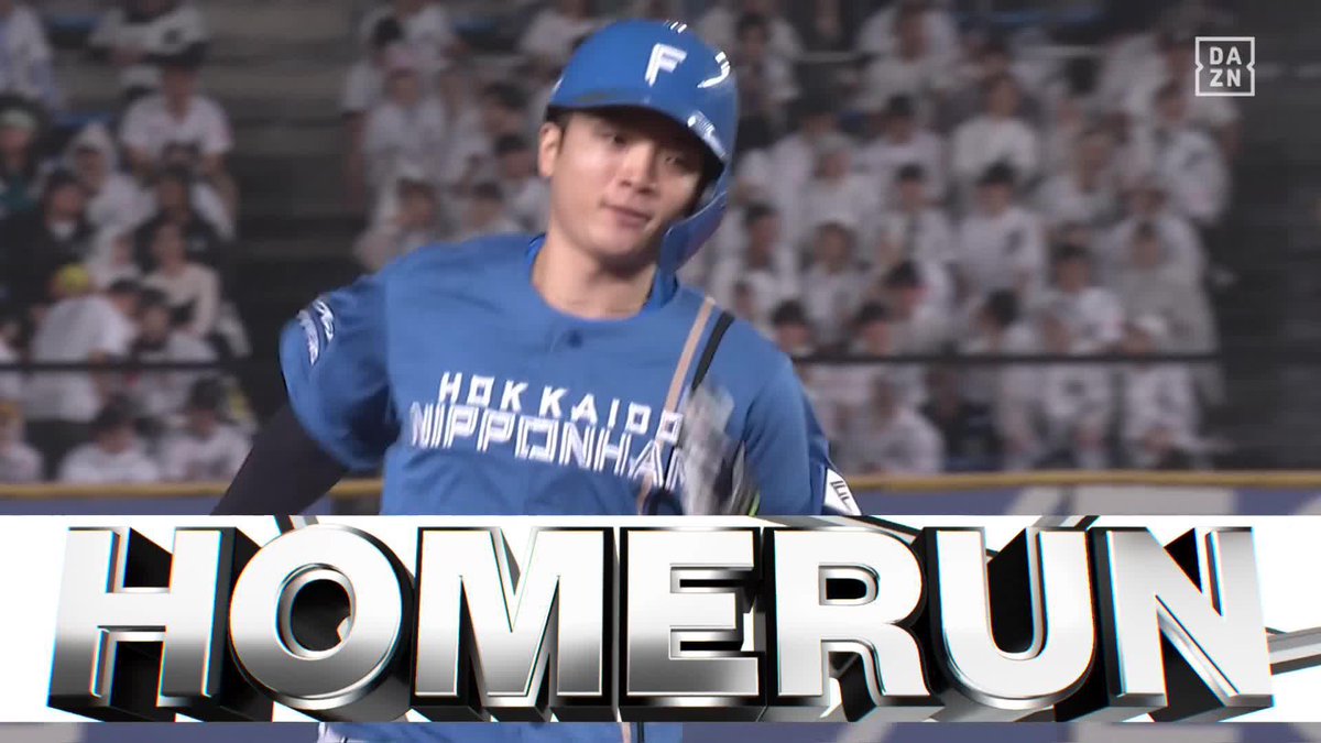 レフトへ ガツンと初球から 郡司裕也 代打満塁ホームラン ⚾️ロッテ×日本ハム #lovefighters #だったらDAZN