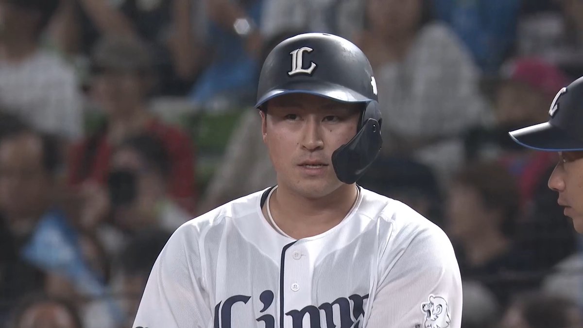 #渡部聖弥 選手の適時打で1点を返す! #ネビン 選手の長打で作ったチャンスを生かします! #seibulions #打破 #圧倒的至近距離 #最後まで喰らいつけ