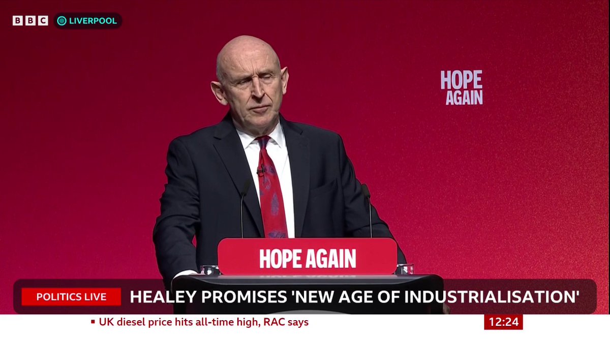 "I see the best asset we have in Britain in our young people," John Healey says "We can help this generation move from generation jeopardy, to generation hope," the chancellor adds Follow live: