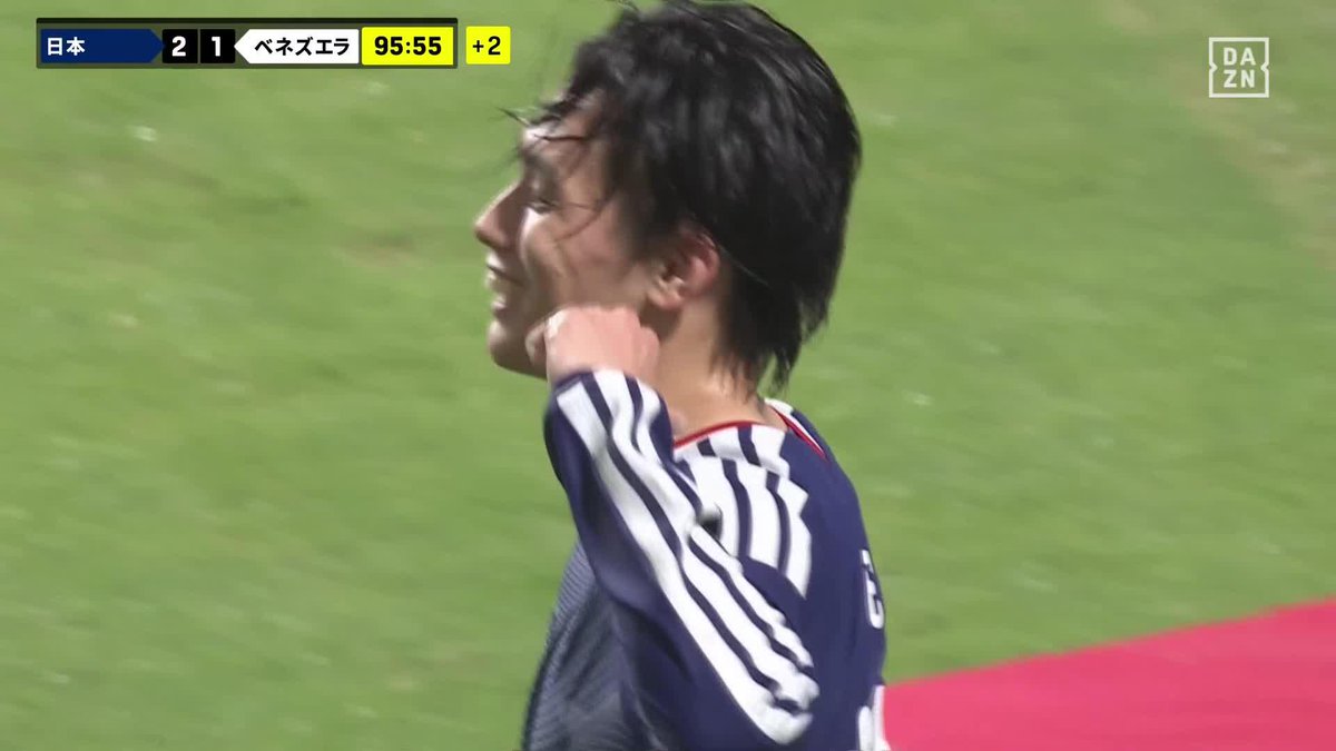 これがエースの仕事 VARチェックで得たPK 上田綺世が冷静に沈め日本が逆転🇯🇵 🏆キリンチャレンジカップ2026 🆚日本×ベネズエラ #日本代表 #だったらDAZN
