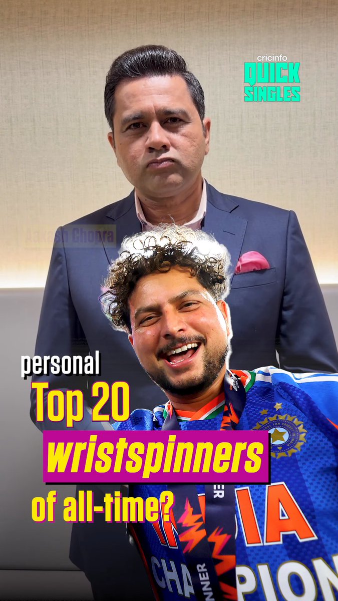 Kuldeep, Rashid, Chahal - who will be in your top five wristpinners of all time?