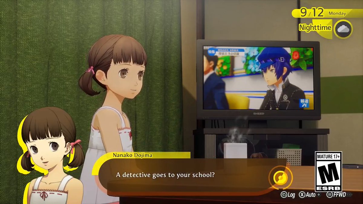 “Thought you'd escape justice?” Solve a series of murders alongside the suave and brilliant Detective Prince, Naoto Shirogane, voiced by Amber Lee Connors! Pre-order Persona 4 Revival now: