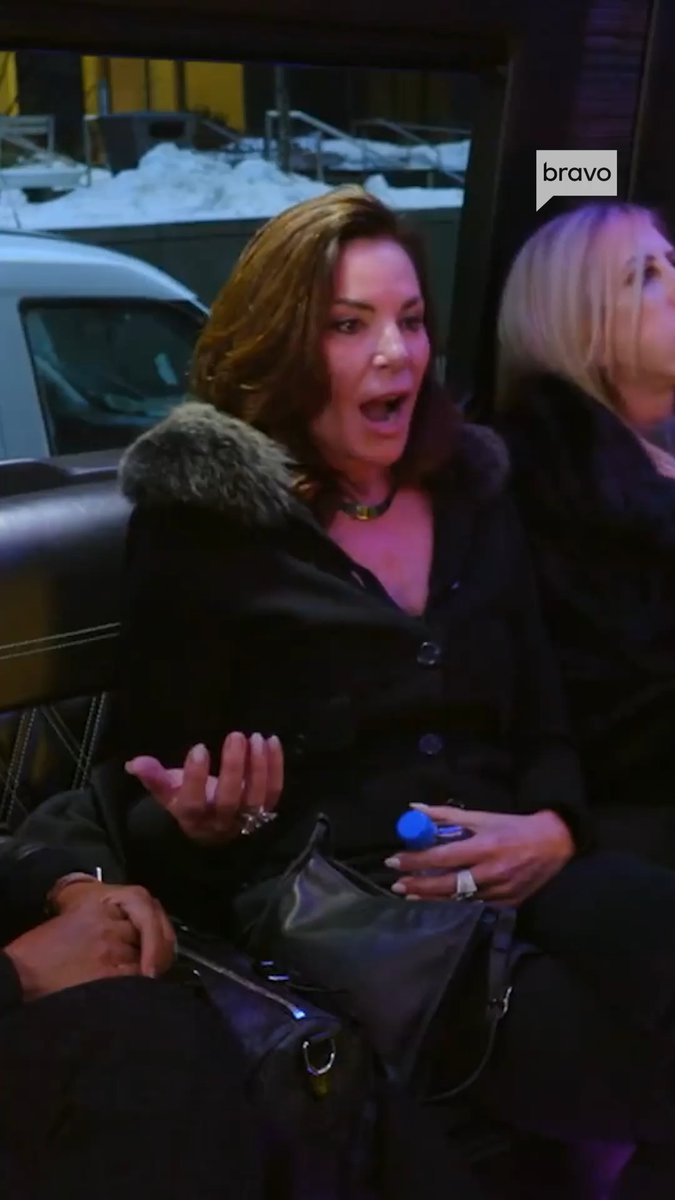 Luann is in the hot seat after last night's party. Stream #RHUGT on @Peacock.