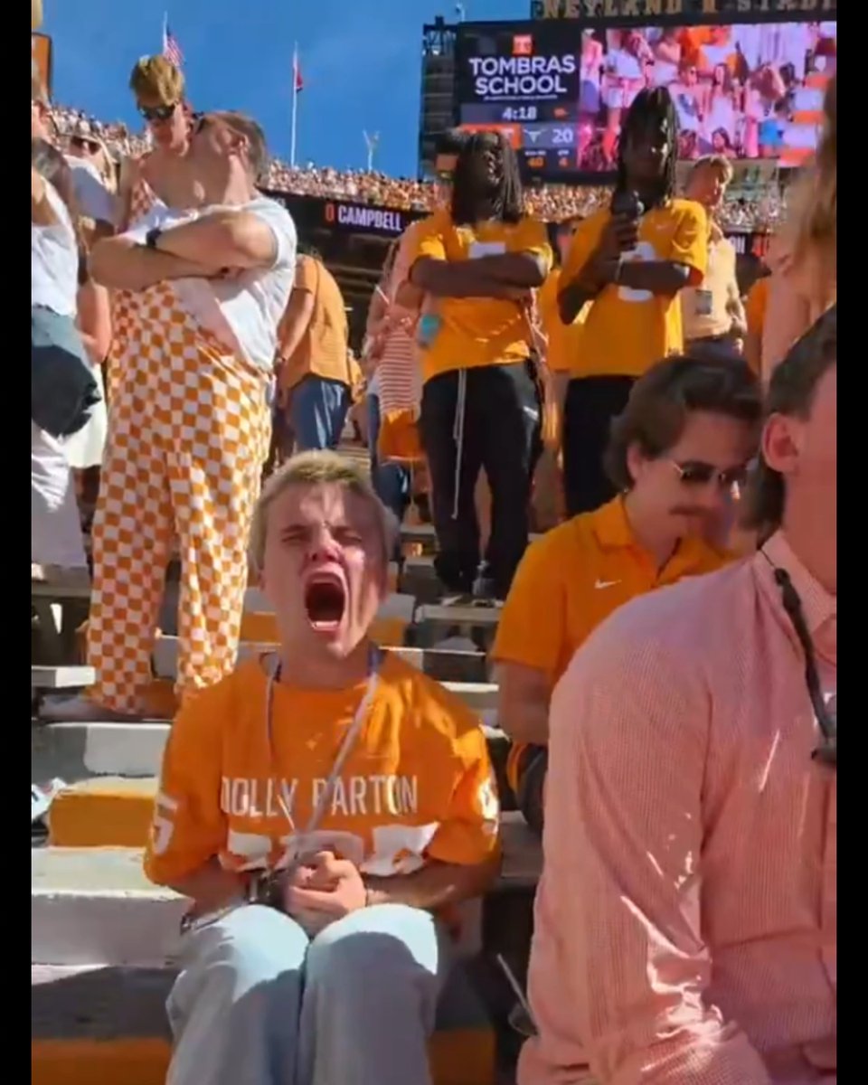 Vols handled the loss well..... 😬