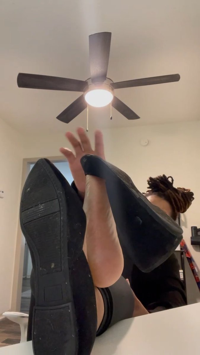 Worked all day. My feet hurt