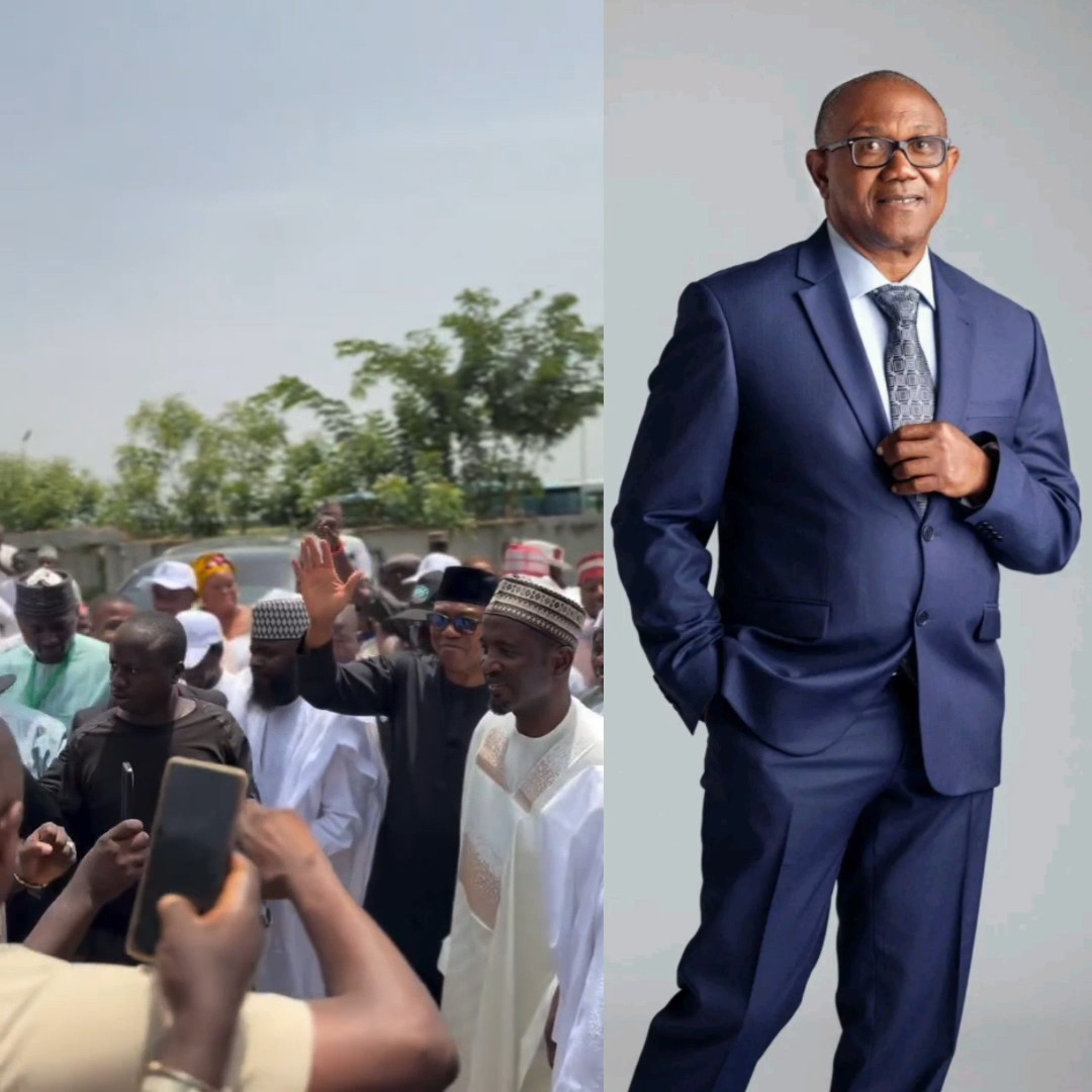 NDC Presidential and Vice Presidential Candidates, Mr Peter Obi and Sen. Rabiu Musa Kwankwaso, have just arrived in Sokoto State this afternoon.