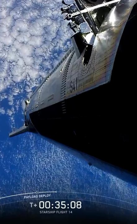 This is crazy. Starship Flight 14 just deployed 26 Starlink V3 satellites, 52 tonnes total. At around $110M per launch, that is about $2.1M per tonne. A Falcon 9 at $30M carrying 15 tonnes is about $2M per tonne. So even as a fully expendable rocket, Starship is already basically in Falcon 9 cost-per-ton territory. And Falcon 9 is already the most competitive rocket in the world today.
