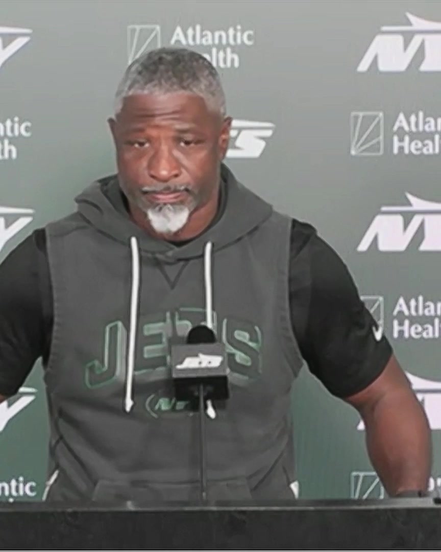 "I think you guys know me well enough to know what I would've done" 😂 Aaron Glenn was asked if he would have gone for two had the Jets scored a touchdown in the closing moments of regulation yesterday: