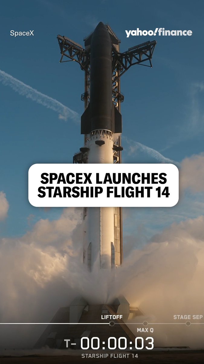 SpaceX just launched its most powerful rocket yet, Starship Flight 14.