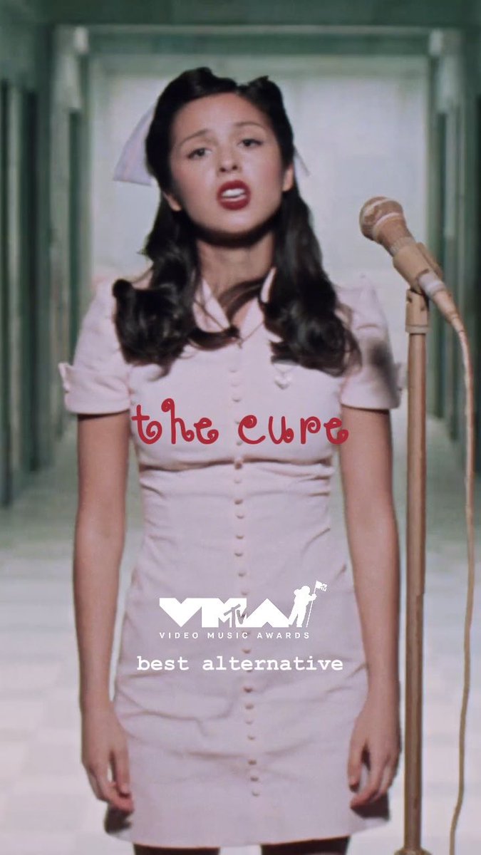 our hearts are full of pride!! the cure won best alternative at the Video Music Awards 🏥❤️