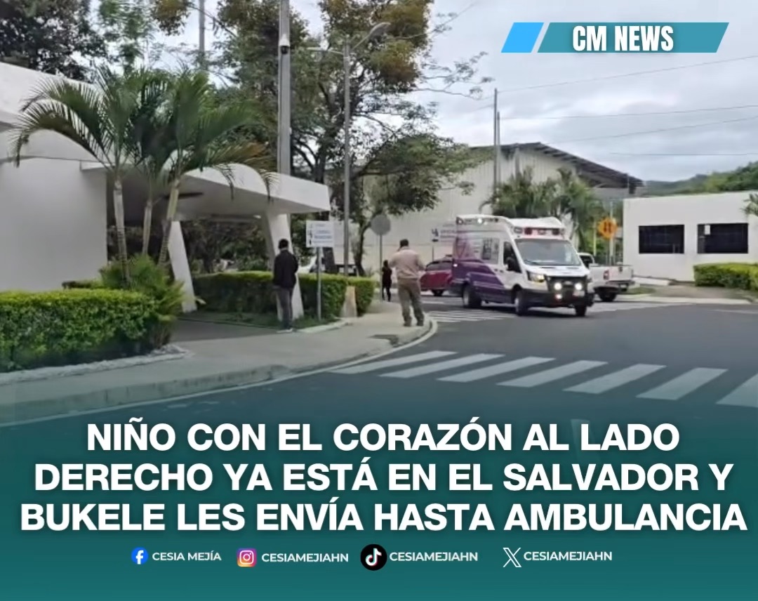 ➪🥹🏥👏 El hondureño Josué Nehemias Cruz, de 11 años de edad y con tres años de probabilidad de vida, ya se encuentra en tierras salvadoreñas para ser atendido en un hospital por el especialista de la medicina, doctor Delgado. Josué fue diagnosticado con una cardiopatía cardiopulmonar y presenta una condición en la que su corazón se encuentra ubicado en el lado derecho. La familia manifiesta que los médicos hondureños les indicaron que su corazón no estaría bombeando suficiente sangre y que su estado de salud es delicado. De parte del gobierno de Nayib Bukele les garantizan que será tratado por un cardiólogo pediatra, y hoy han enviado una ambulancia hasta la frontera del lado salvadoreño, tal y como lo habían prometido. Se observa que el hondureño ya está siendo recibido y tratado de forma digna. #lifestyle #noticias #cmnews #honduras 🎤 Desde el lugar de los hechos nos informa Milton Turcios