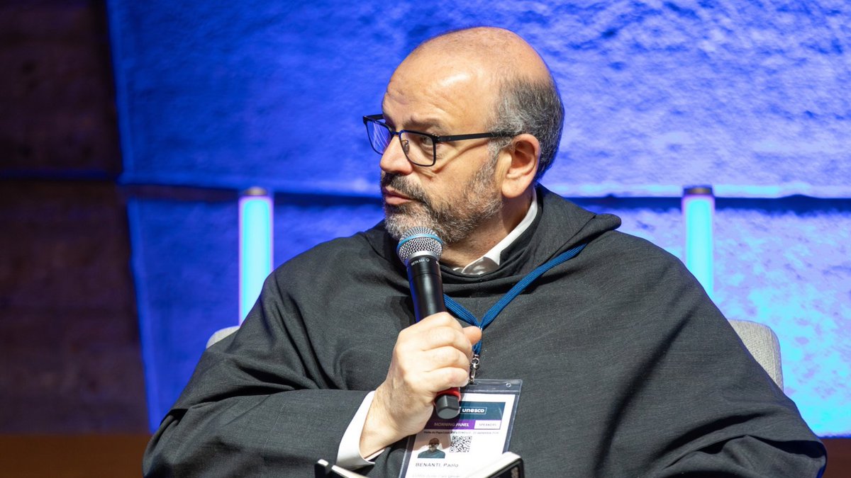 What does AI mean for the next generation and who gets to shape its future? Building on UNESCO’s work to place young people at the center of conversations on AI and its impact on society, the Forum for Youth in the Era of AI brought together young people, experts and practitioners on the occasion of His Holiness Pope Leo XIV’s visit to UNESCO. Watch Paolo Benanti, Professor of Ethics of Technology at Luiss Guido Carli, share his perspective on #AI, youth and our shared responsibility for the future. Learn more: