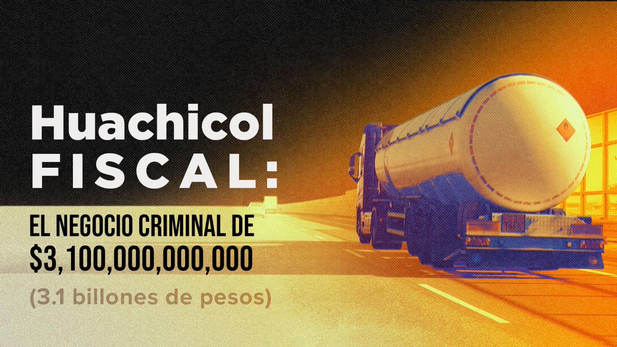#ÚltimaHora: 🔴 El huachicol fiscal es un negocio multimillonario que ha enriquecido a los cárteles. Entre 2018 y 2025 pudo mover 147 mil millones de litros de combustible ilegal, con un valor potencial de 3.1 billones de pesos. ¿Cómo llegó a esta magnitud? 🧵
