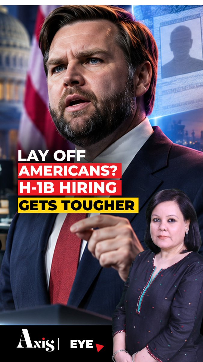 US Vice President JD Vance has sharpened the Trump administration’s message on H-1B visas, warning companies against laying off American workers and replacing them with lower-paid foreign employees. On September 18, President Donald Trump signed an executive order directing agencies to consider recent or planned layoffs of similarly situated US workers when reviewing H-1B cases. The order increases scrutiny but does not impose an automatic ban on companies that conduct layoffs. The administration has also extended restrictions requiring a $100,000 payment for certain H-1B workers entering from outside the United States through September 2027. The White House says H-1B registrations from the largest IT outsourcing firms have fallen 92% since the earlier restrictions took effect. Watch: #JDVance #H1B #H1BVisa #DonaldTrump #USImmigration #AmericanWorkers #TechLayoffs #USJobs #ImmigrationPolicy #H1BWorkers #VisaNews #TrumpAdministration Ananya Dasgupta