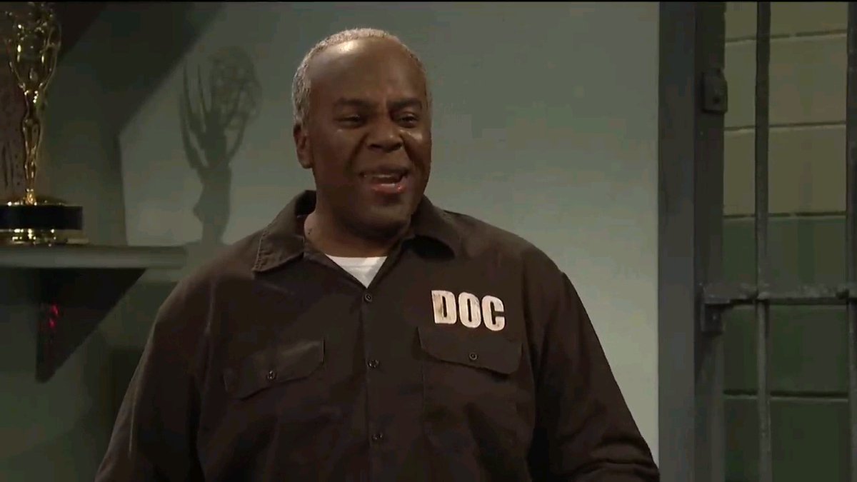 I swear, Kenan Thompson doesn't get enough credits. This line also got me, "They put me in jail for loving salty food." The cleverest joke that no one laughed at. What's your favourite line