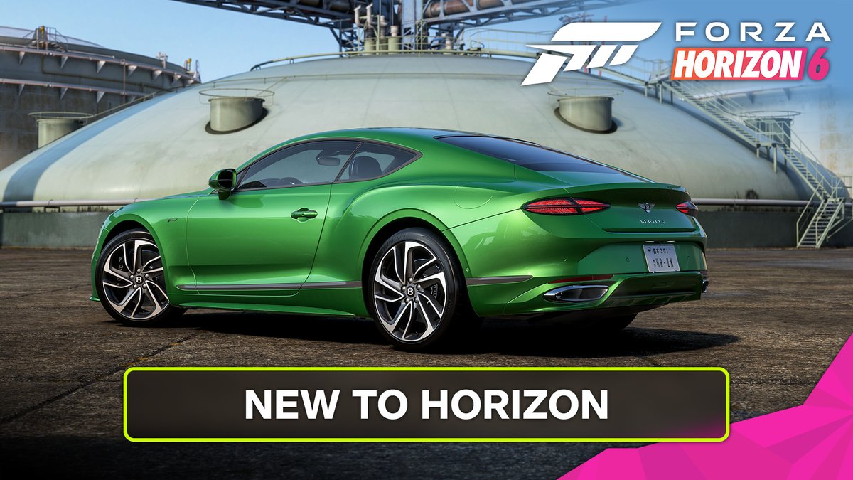 The 2025 Bentley Continental GT Speed makes its grand entrance at the Horizon Festival!