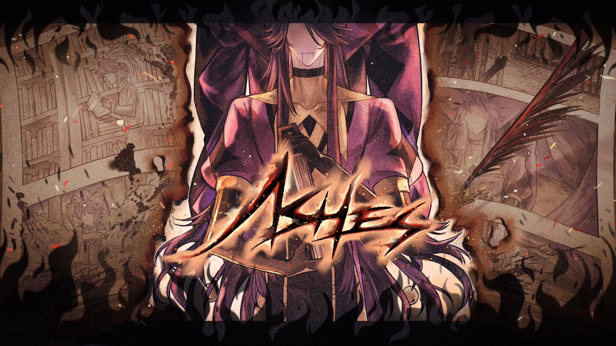 【TheFreakCircus◆手书】Jester中心-Ashes 非常荣幸能够认识你，Jester先生，生日快乐。