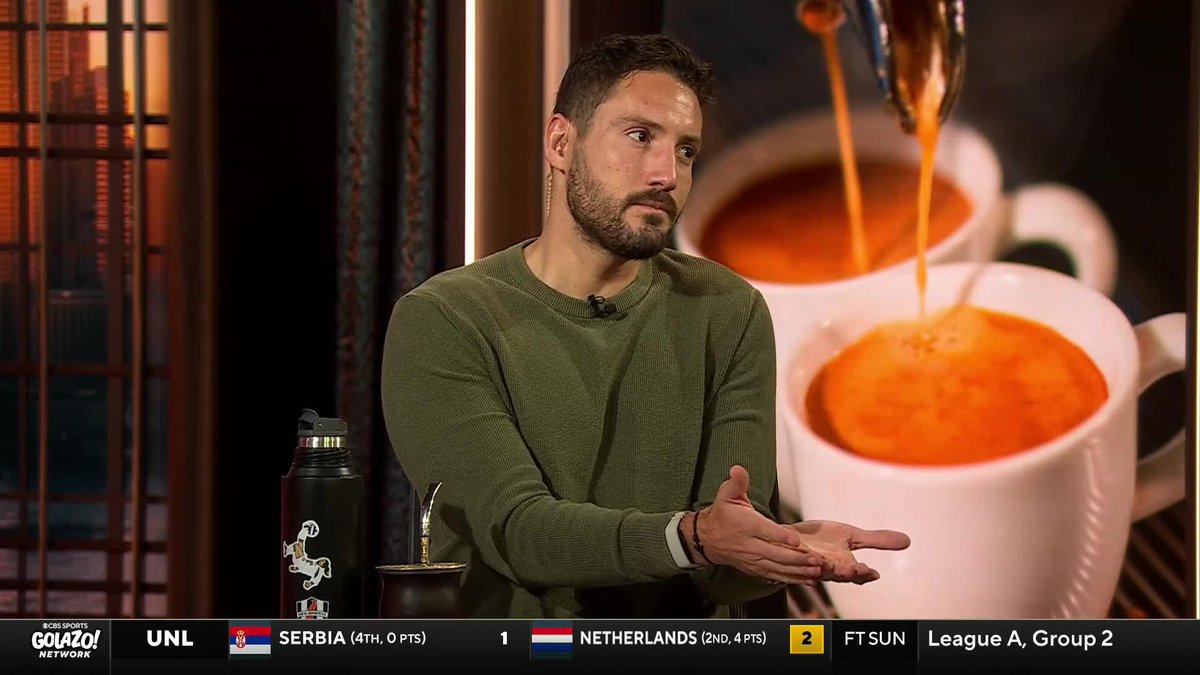 "You're taking this to a different place!" What began as Nico Cantor, Geoff Shreeves and Phil Kitromilides debating the Ballon d'Or winner took quite a turn ๐