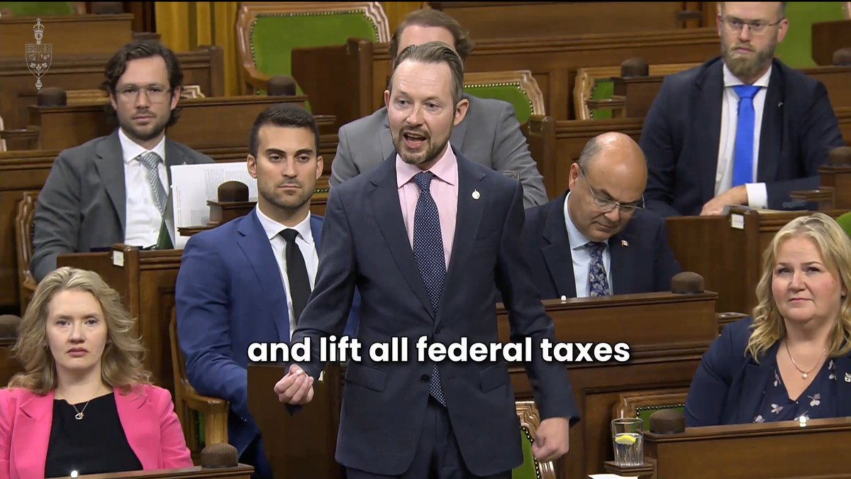 CARNEY'S BLAME GAME Carney blames EVERYONE BUT HIMSELF for surging fuel prices. NEWSFLASH: Carney's Industrial Carbon Tax &amp; Clean Fuel Standard are PUNISHING Canadians at the pump. Carney could AXE his taxes TODAY saving the average family $1200. Canadians deserve relief NOW.