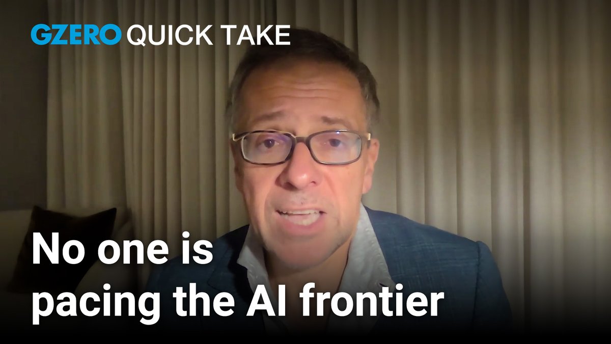 we're not getting ahead of ai risk. we're waiting for a crisis first. then reacting to that one thing (and only that thing). GZERO Media