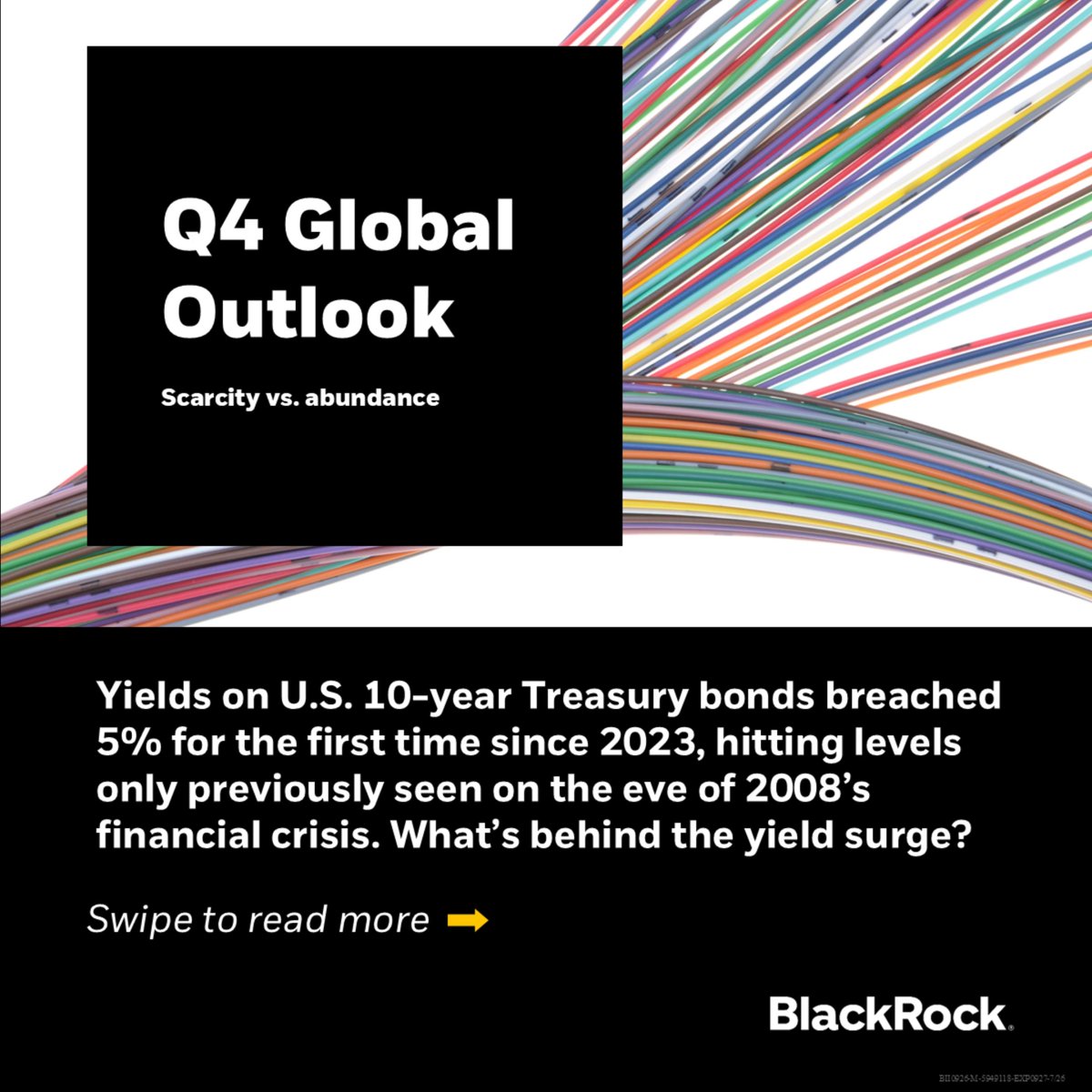 The U.S. 10-year Treasury yield breached 5% for the first time since 2023. We think this is the latest episode in the post-pandemic drift towards higher government borrowing costs. An intensifying competition for capital and inflationary pressure from limited supplies of energy and workers may well keep pushing up on bond yields. We think that creates some income opportunities, but only for the most discerning and picky investors.