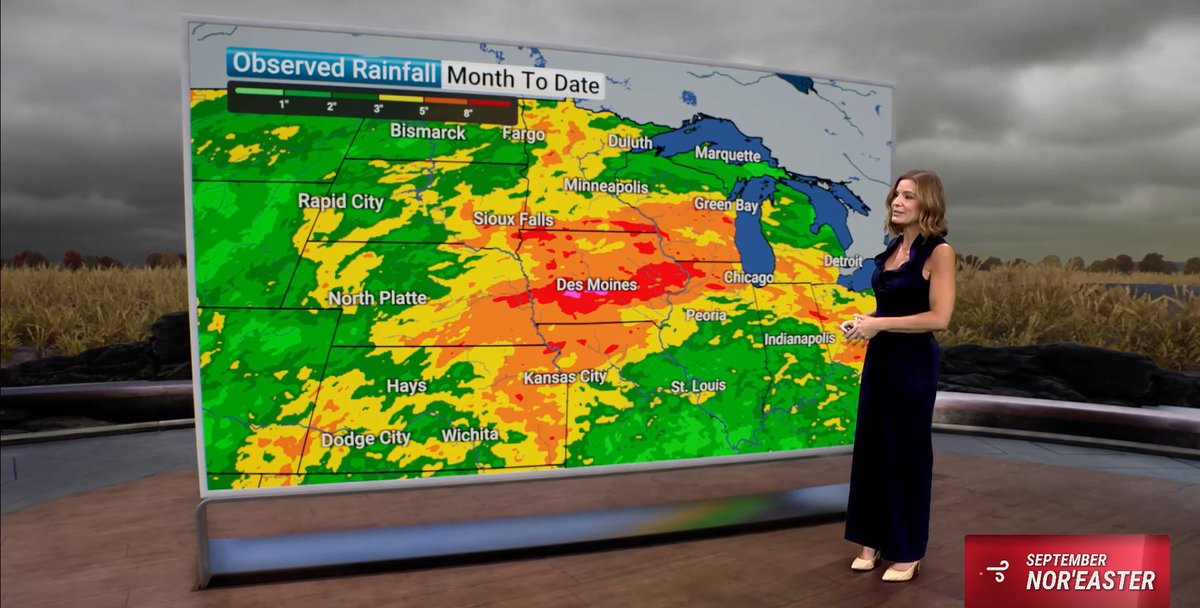 Widespread heavy rain and the potential for flash flooding will impact parts of the Northern Plains and Midwest through Thursday. Meteorologist @jencarfagno breaks down the forecast: