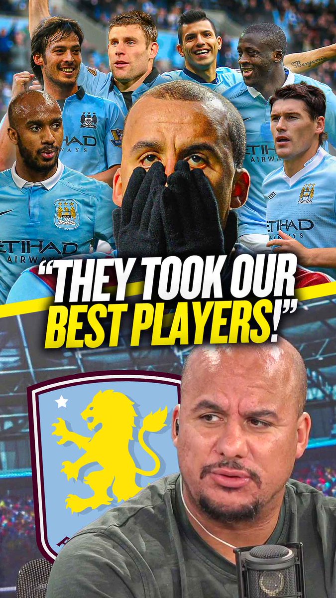 😫 2009: City sign Gareth Barry 😫 2010: City sign James Milner 😫 2014: City sign Fabian Delph Gabby Agbonlahor is taking #MCFC's guilty verdict very personally... #avfc