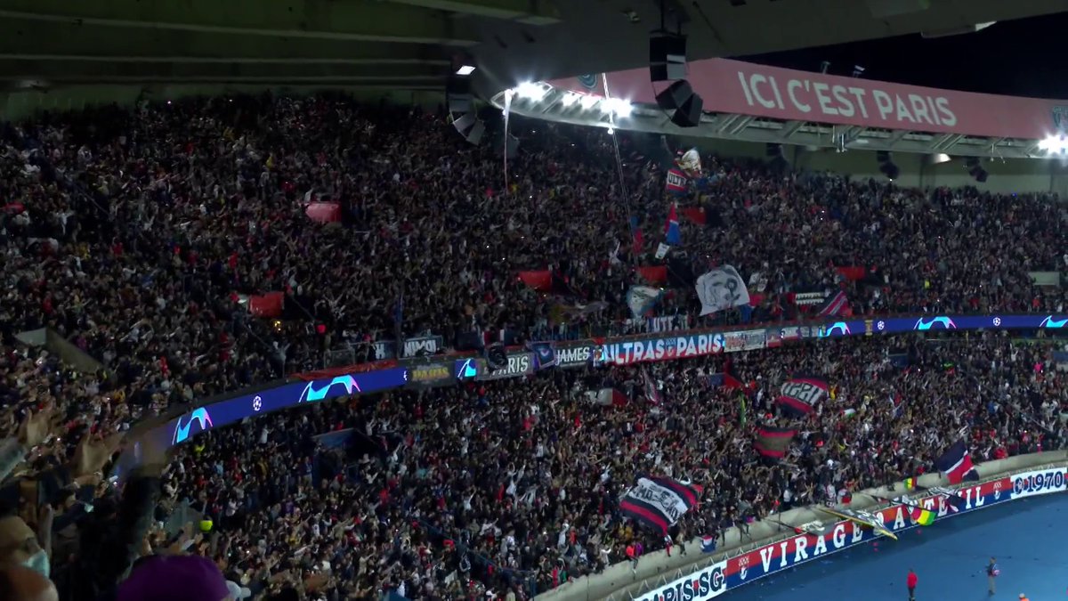 🔙 Ça s'est passé un 28 septembre : le premier but de Lionel Messi avec le PSG 🥹 C'était face à Manchester City, que les Parisiens retrouveront le 14 octobre prochain et ça sera à vivre sur CANAL+ 🏆 #UCL