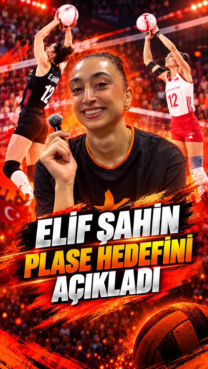 ❓ Bu sezon kaç plase olur ? ⚡️ Elif Şahin: Bence 50 tane atarım gibi. Çok fazla maç oynayacağız yalnız. ❓ Kaç blok olur ? ⚡️ Elif Şahin: 30 ❓ Kaç ace olur ? ⚡️ Elif Şahin: 20. Şimdi yüksek yüksek atmayayım. En azından alçak olsun ki yüksek olduğunda 'haa' olsun. ❓ Takımda seninle birlikte en muzurluk yapacak isim kim olabilir ? ⚡️ Elif Şahin: Yaprak tabii ki de. 🗞️ Bahadır x Mintonette 🏐