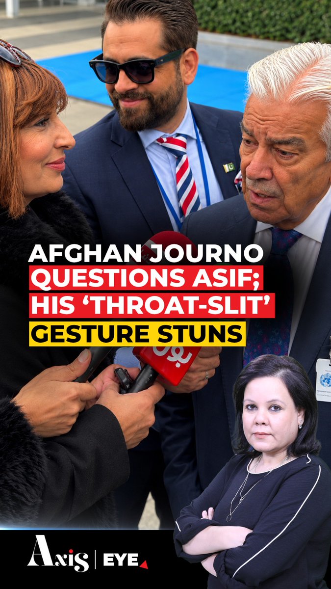Pakistan Defence Minister Khawaja Asif has drawn backlash after an exchange with an Afghan journalist at the United Nations in New York. Asked why Pakistan backed the Taliban but remained silent over restrictions imposed on Afghan women, Asif responded by commenting on her clothing and making a gesture across his throat. Many viewers interpreted the gesture as suggesting she could face violence if she returned to Afghanistan. The exchange has renewed scrutiny of Pakistan’s relationship with the Taliban and the severe restrictions imposed on Afghan women and girls. Watch: #KhawajaAsif #Afghanistan #Taliban #Pakistan #AfghanWomen #UnitedNations Ananya Dasgupta