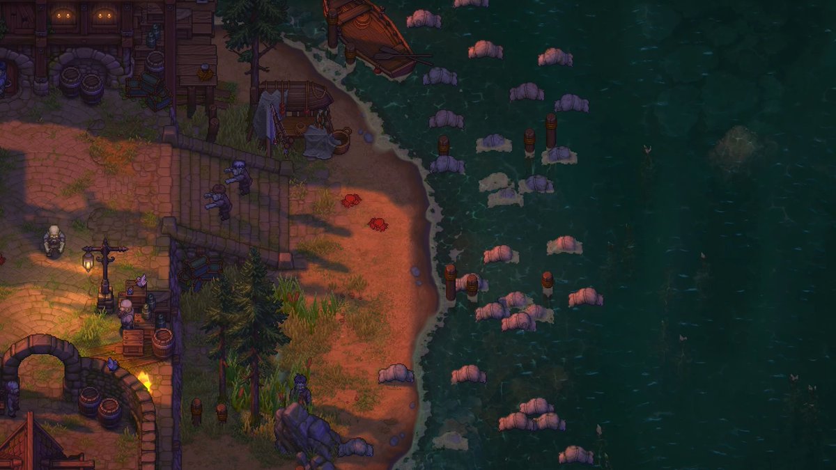 Zombies can be relentless, so you'd better make sure you have those defences in place ⚔️ #GraveyardKeeper2 #GraveyardKeeper #indiegame