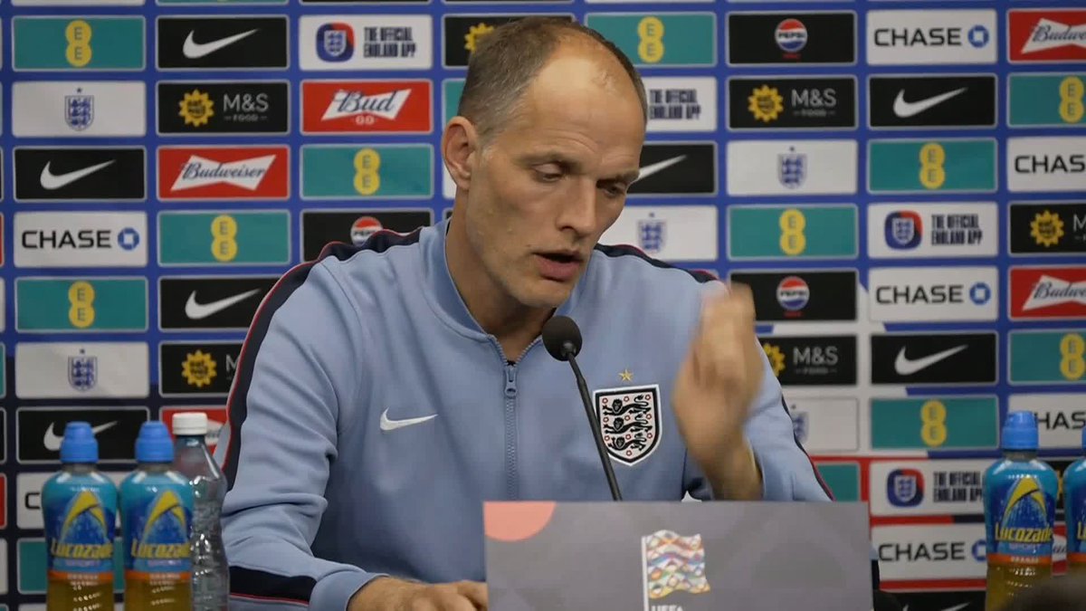 🗣️ "It was nice that Dec showed his support." Thomas Tuchel was happy to see Declan Rice at Wembley on Saturday despite the England midfielder being ruled out of camp with injury.