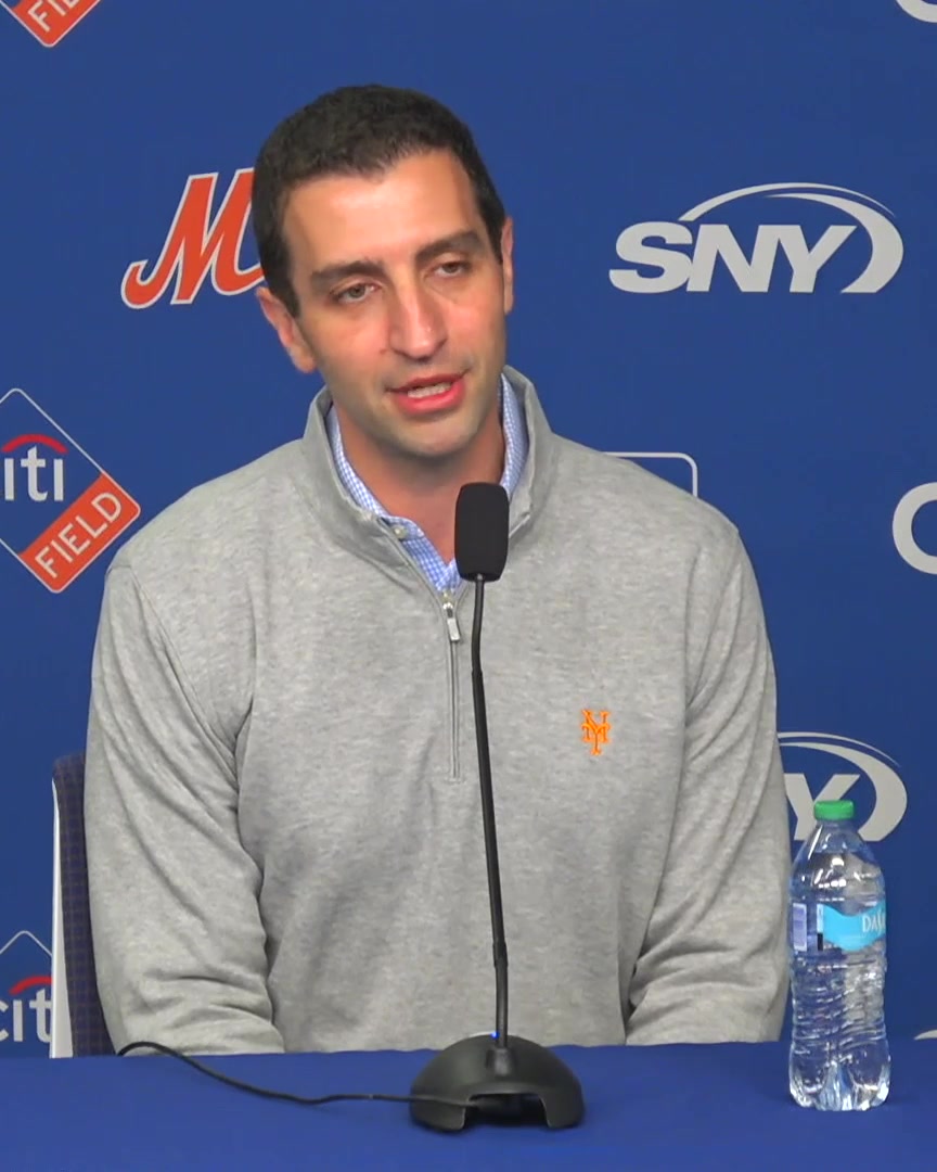 David Stearns says it is "necessary" for the Mets to add to their starting rotation