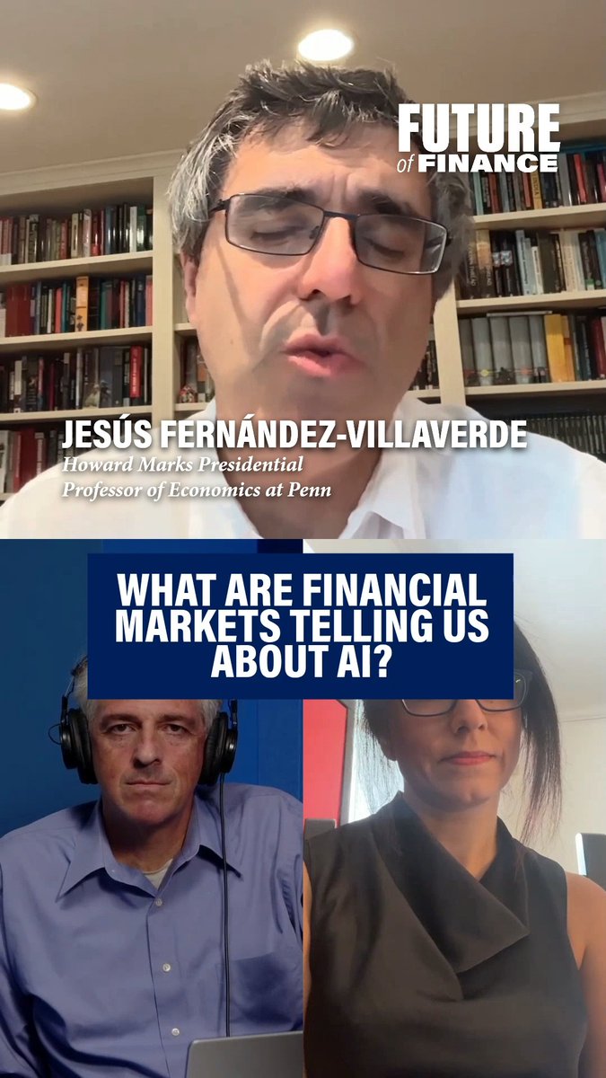How transformative will AI be for the economy? In episode three of our four-part Future of Finance series we explore what financial markets reveal about AI’s potential and whether today’s investment signals growth or a bubble. Watch now: