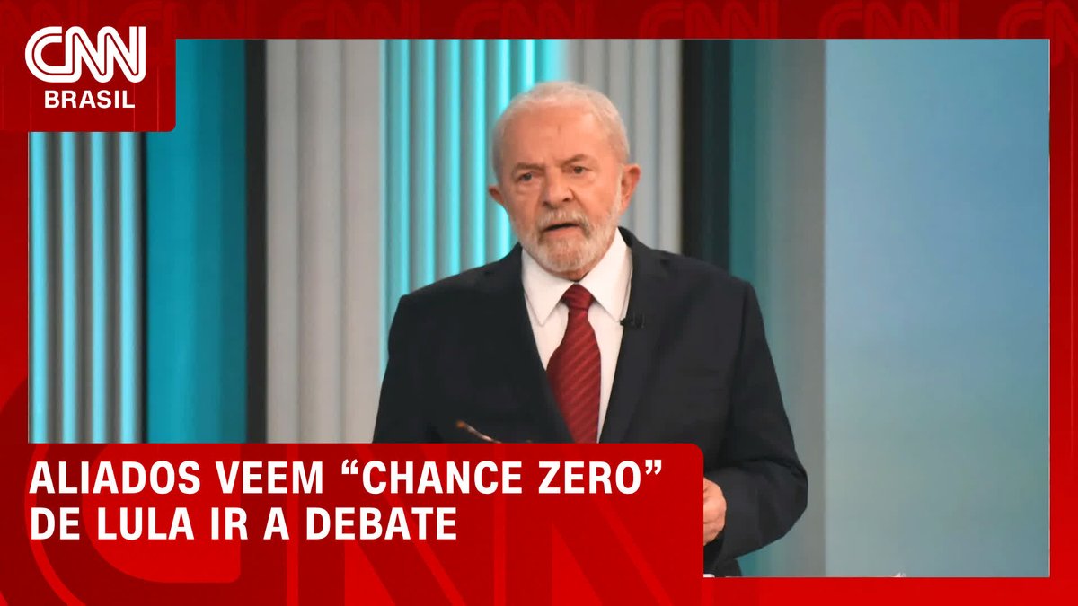 Aliados veem “chance zero” de Lula ir a debate; assista #CNN360°