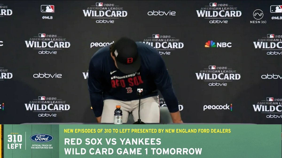 How can you not love Payton Tolle 🤣 "This is so official." 310 to Left is brought to you by New England Ford, the official Truck of the Red Sox.