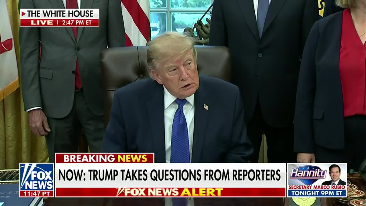 NEW: President Trump blasts Democrats and praises Republicans' strong lineup of candidates ahead of the midterm elections. "We have great people, and we're running against, communists, lunatic socialists. We're running against people that are going to open up the border."