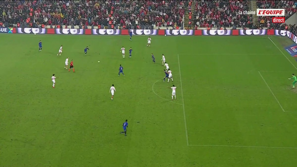🇹🇷-🇮🇹 La Nazionale déroule et fait le break après cette jolie action collective Le direct sur la chaine L'Équipe > #lequipeFOOT