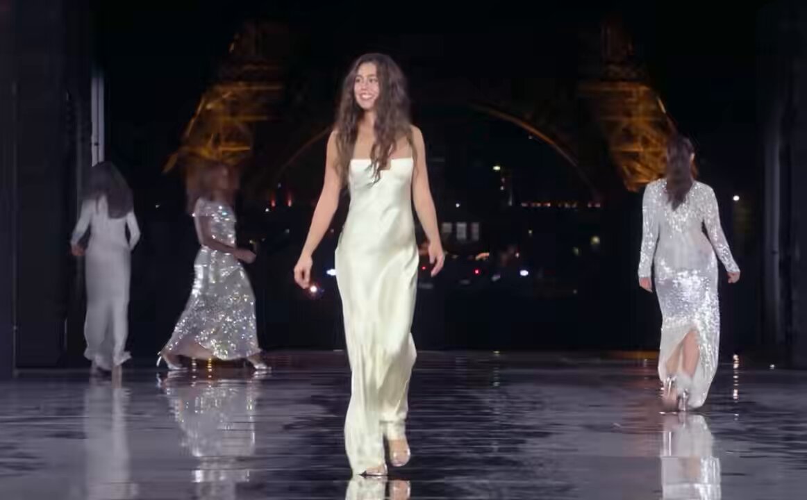 Mika Abdalla walking the L’Oréal Paris Fashion Show!