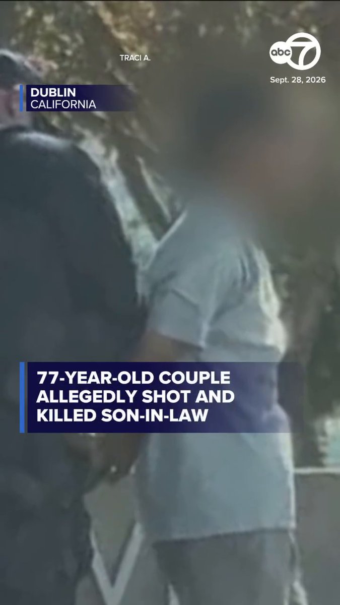 A 77-year-old couple is accused of shooting and killing their son-in-law in a parking lot near a popular sports complex.
