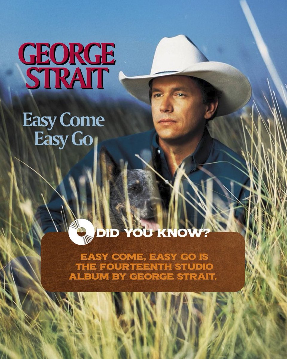 Today we’re celebrating the anniversary of 'Easy Come, Easy Go.' An album that's easy to love, easy to listen to, and always worth another spin. 🎶 Listen here: