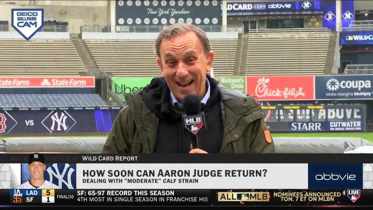 How soon could we see Aaron Judge back in the lineup? Giancarlo Stanton? Garrett Crochet? Joel Sherman joins MLB Now from Yankee Stadium to share insight into the potential returns.
