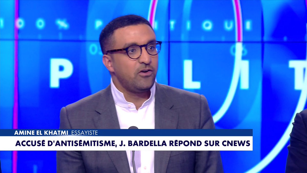 Amine El Khatmi : «Rivarol a salué Jean-Luc Mélenchon pour l’ensemble de son oeuvre antisémite», dans #100Politique Toute l'info est à retrouver sur