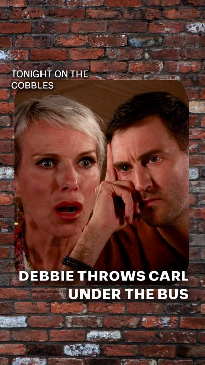 Oh if only Debbie knew the truth 😢 #Corrie