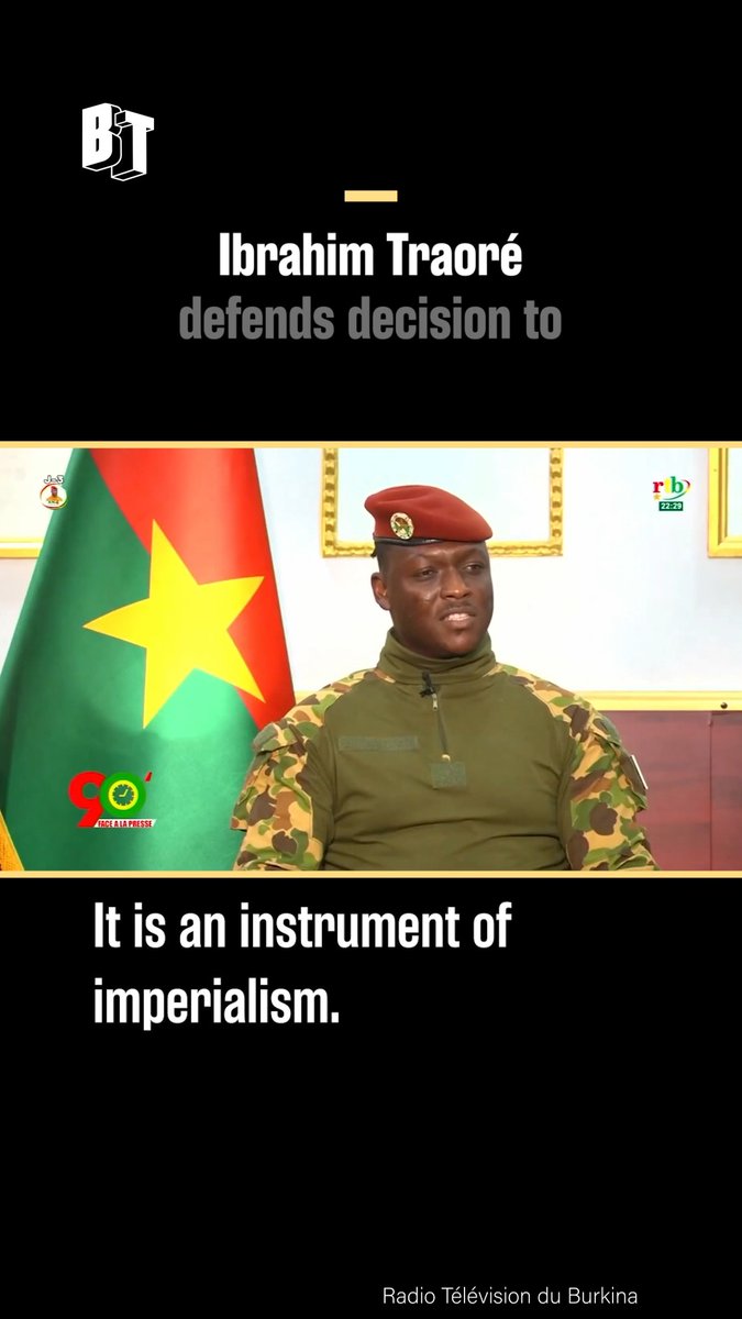 “How many Africans have been brought before the ICC? And how many of these Westerners have been brought to the ICC?” Burkina Faso’s President Ibrahim Traoré blasted the International Criminal Court as a “tool of imperialism” in defense of his government’s decision to exit the body, a process it began earlier this year along with fellow Sahel states Mali and Niger. Traoré said the Hague-based tribunal never existed to hold Western leaders accountable for war crimes. “If the ICC truly existed, the George Bushes, Tony Blairs, and others should be in prison, even the Obamas. In Iraq, people were killed, weren't they, over tales of weapons of mass destruction? In the end, how many hundreds of thousands of children died? What did that yield? Who went to prison?” The European Parliament passed a resolution in June criticizing the Traoré government’s sweeping civic and political reforms and urging it to reverse its decision to leave the ICC. Burkina severed diplomatic relations with its former colonizer France later that month. Traoré has threatened to cut ties with the EU if Brussels continues to interfere in its domestic affairs.