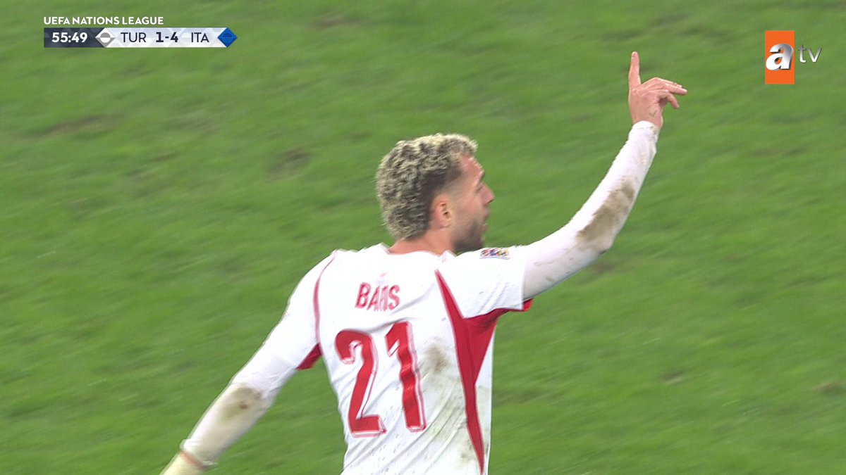 Milli Takım’ın Barış Alper ile bulduğu gol ofsayt gerekçesiyle geçerli sayılmadı! #BizimÇocuklar🇹🇷 | #NationsLeague | #UNL | #TURITA