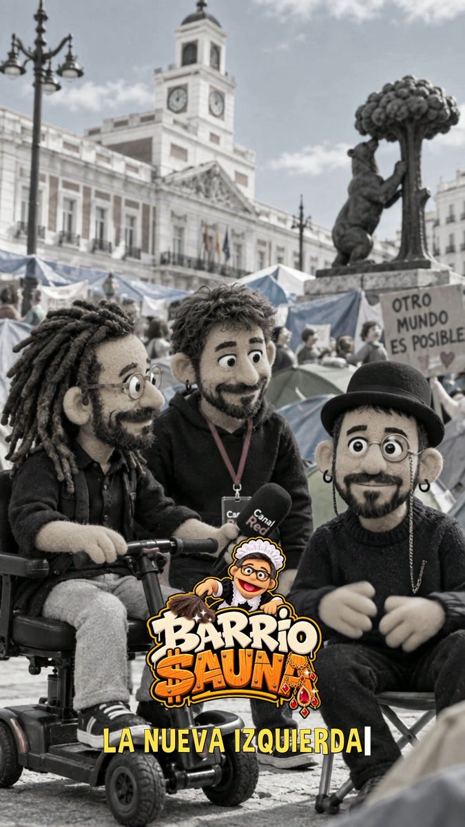 Hoy en Barrio Sauna exprés: la nueva nueva nueva izquierda en Sol.