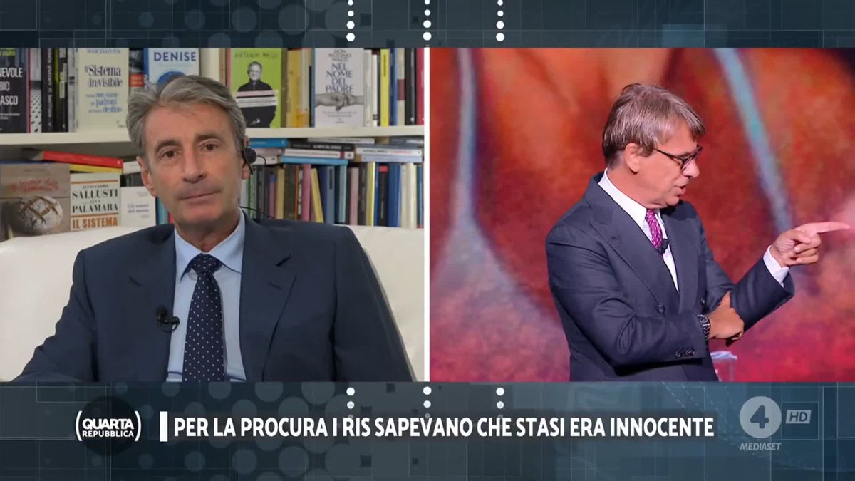 "E' falso mi meraviglio che il generale Garofano commetta un errore del genere" #Infante #Garlasco #quartarepubblica